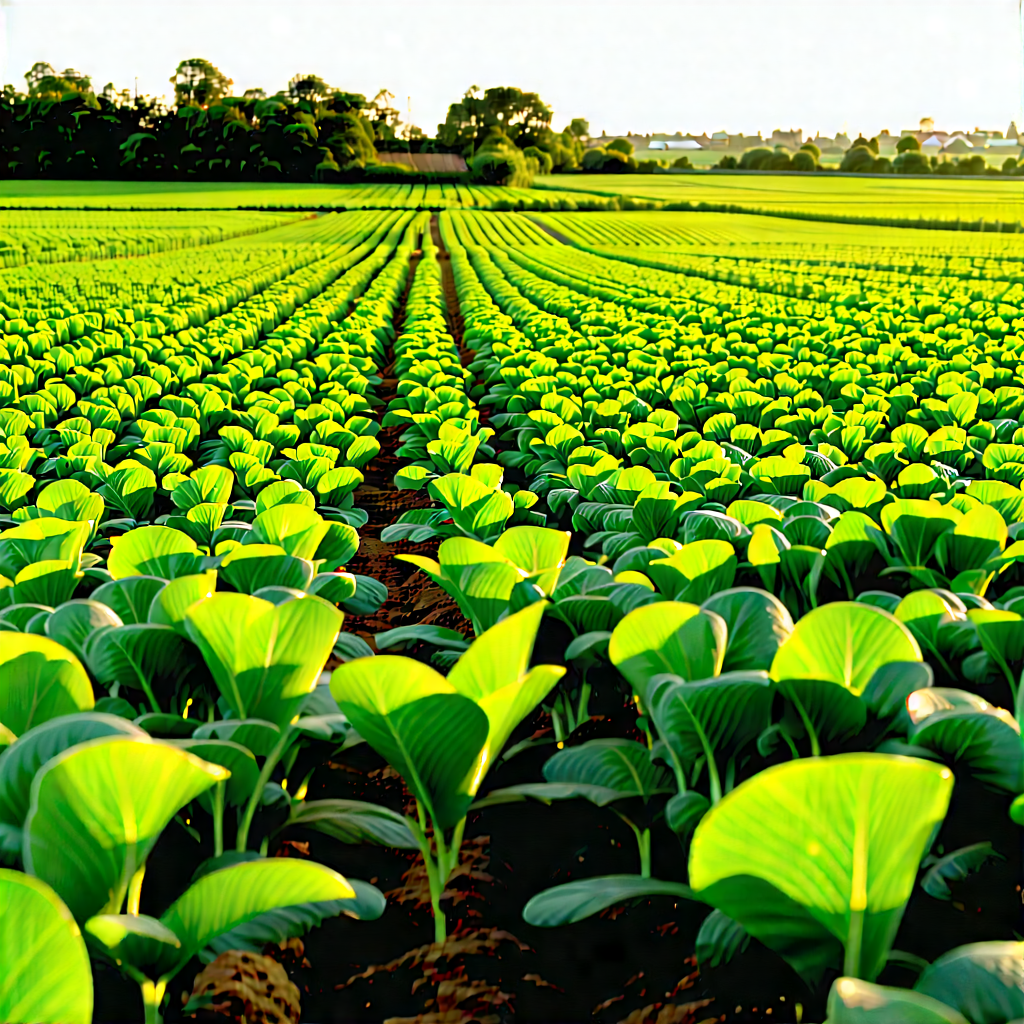 Agricultural Technology In Field Deployment With Large, Lush