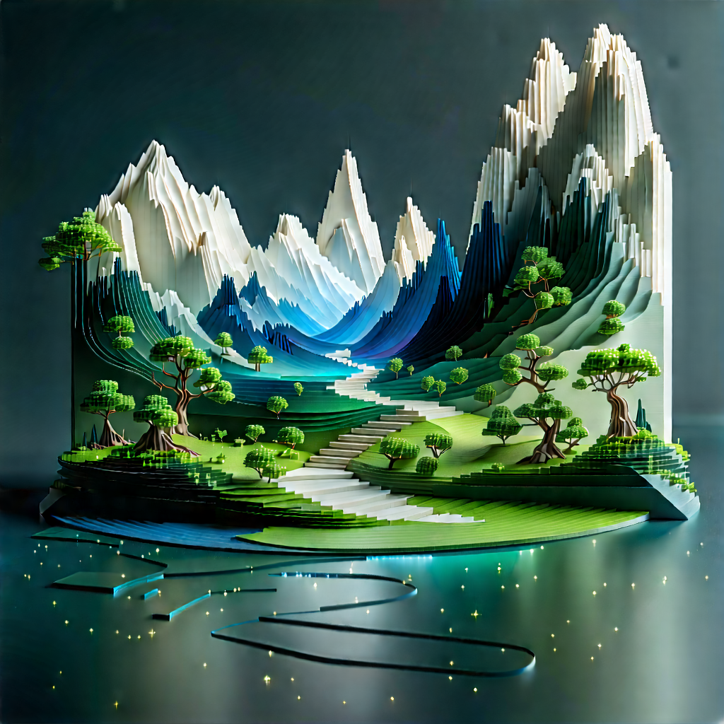 Digital Transformation Visualization With Large, Intricate