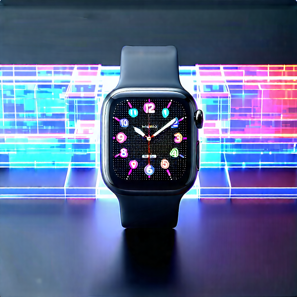 Smart watch with holographic display