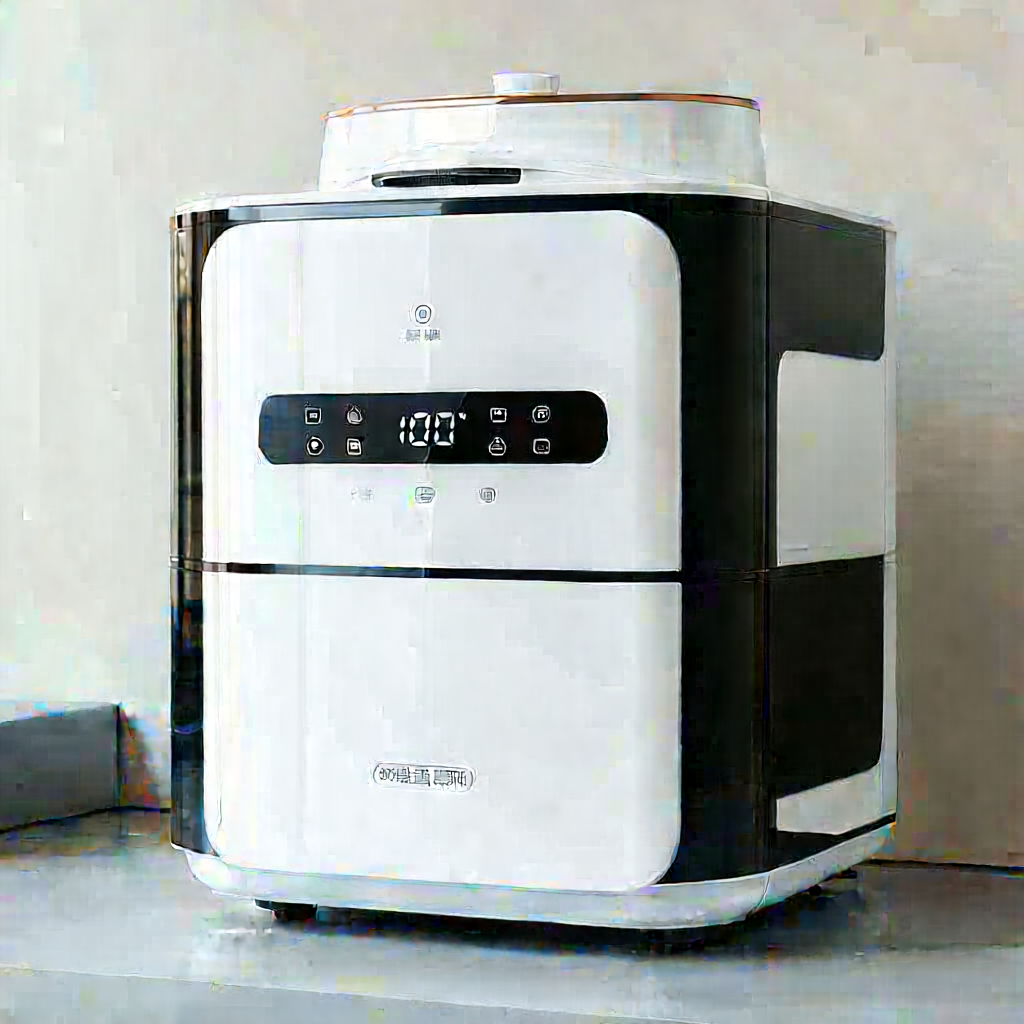 Innovative Smart Appliance Design With White Black