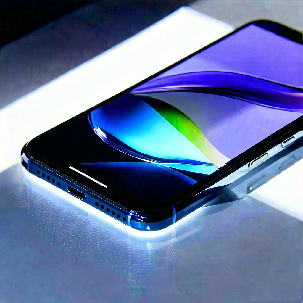 Smartphone With Holographic Display With Black Cell