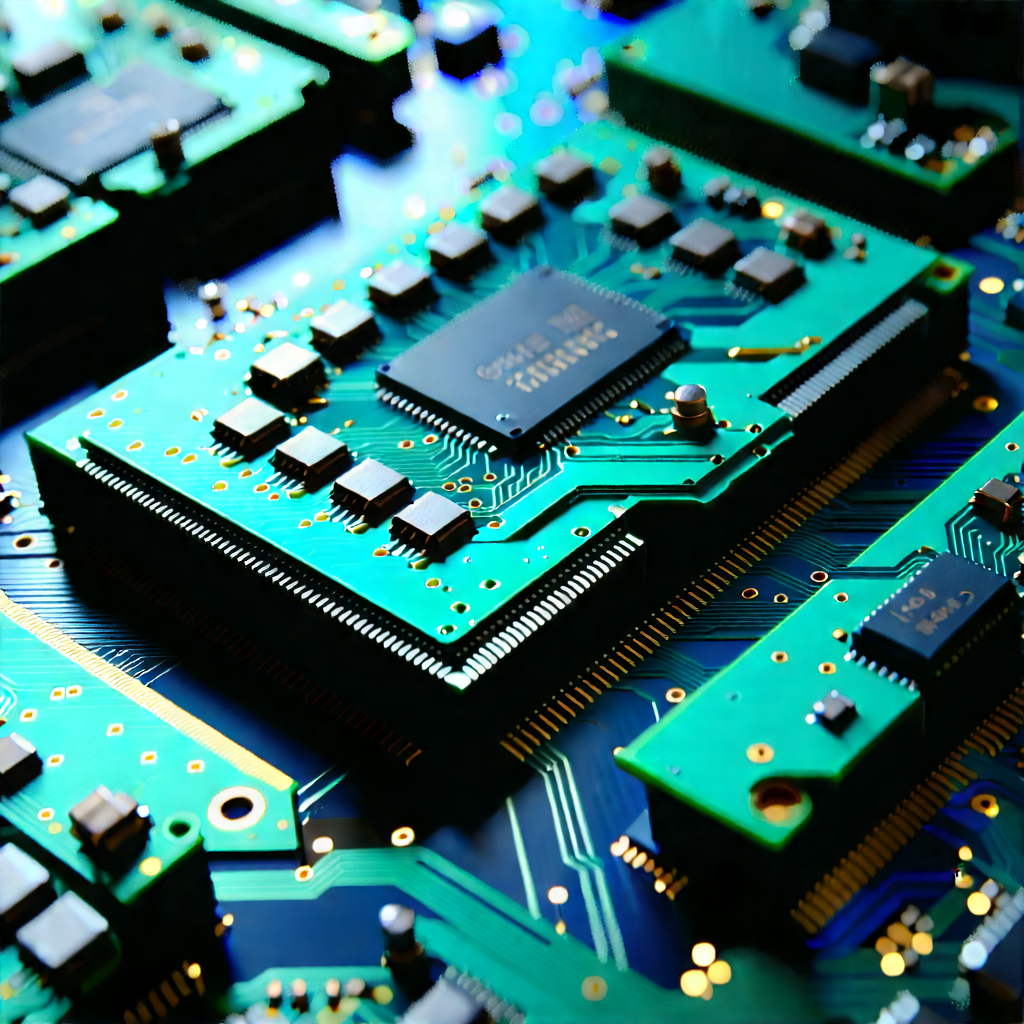 Close-up of memory module