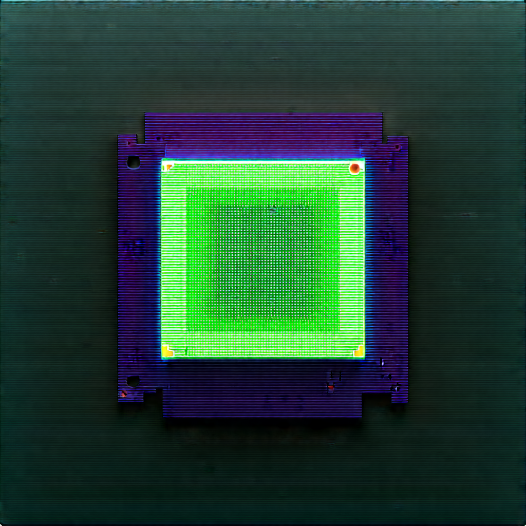 Microchip with digital particles