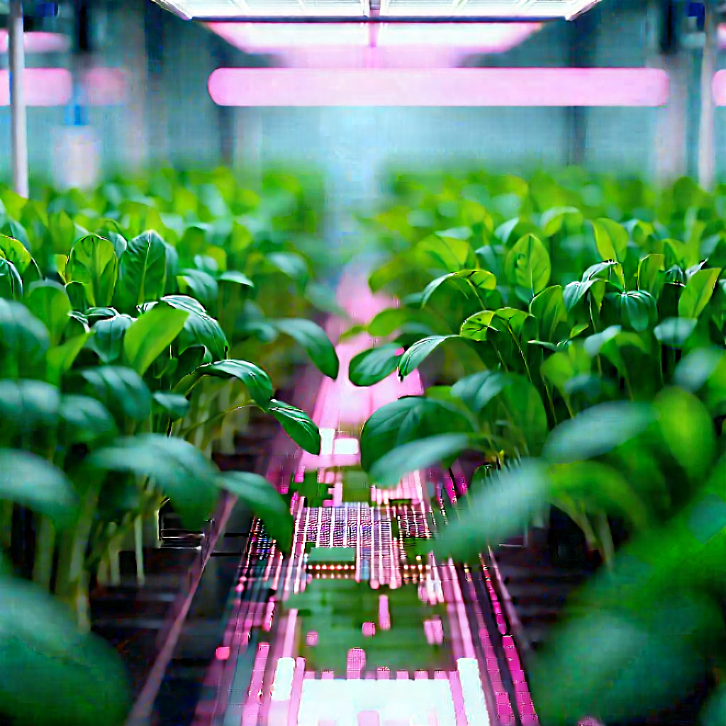 Agricultural technology in modern laboratory
