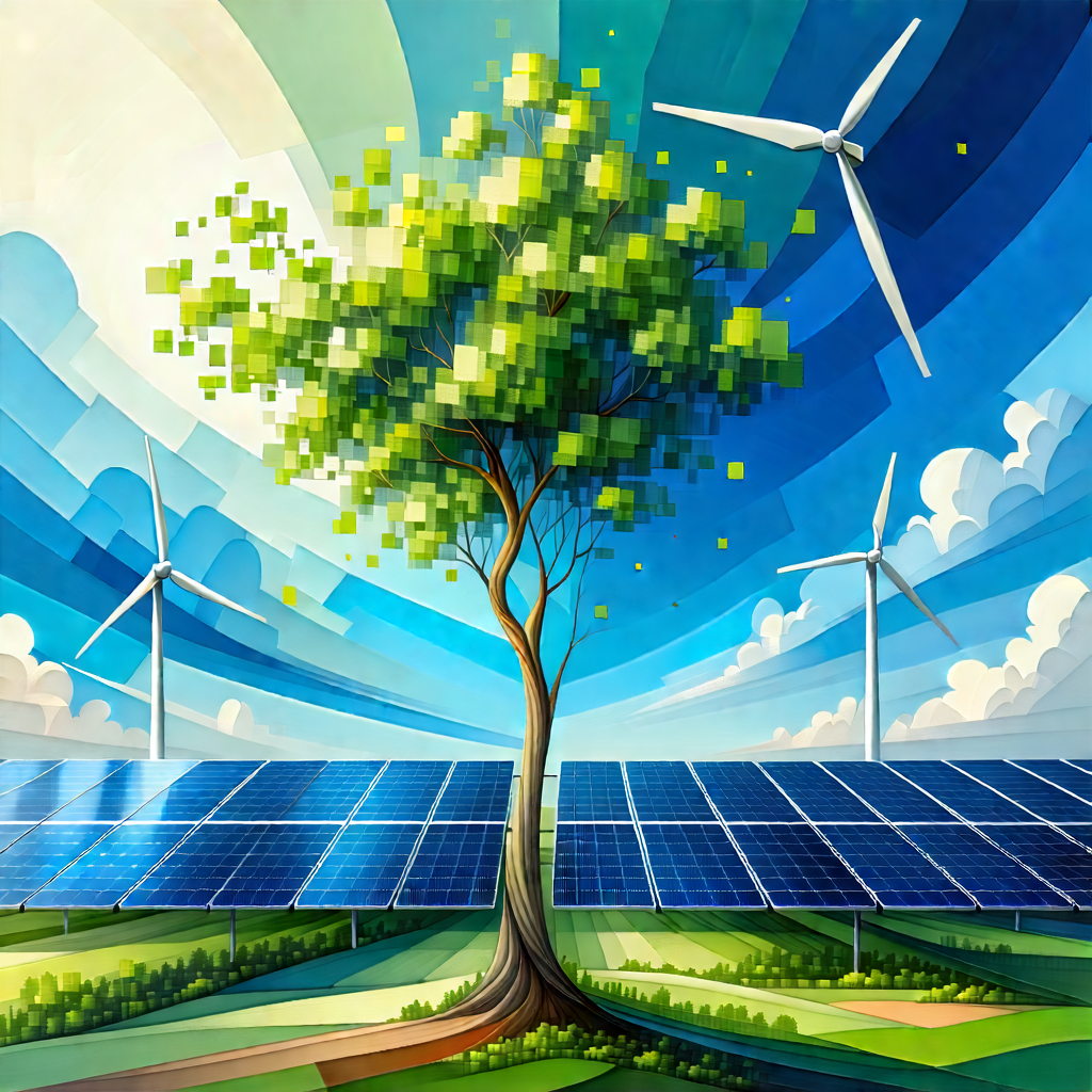 Innovative Renewable Energy (design:1.34) With Image, There