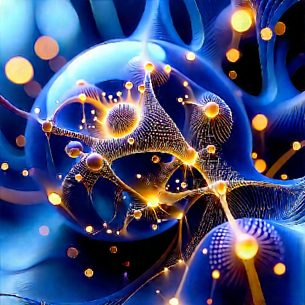 Innovative Medical Technology Design With Blue Yellow