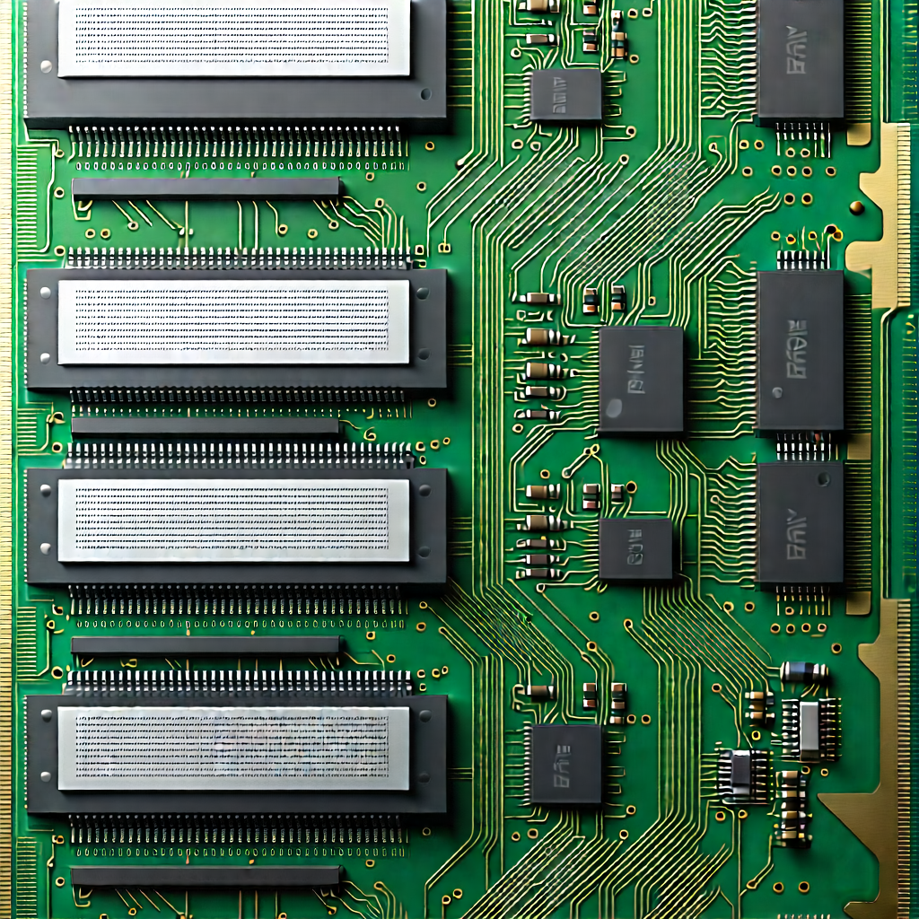 Close-up of memory module