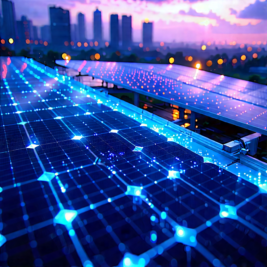 Innovative Renewable Energy (design:1.15) With Large Solar