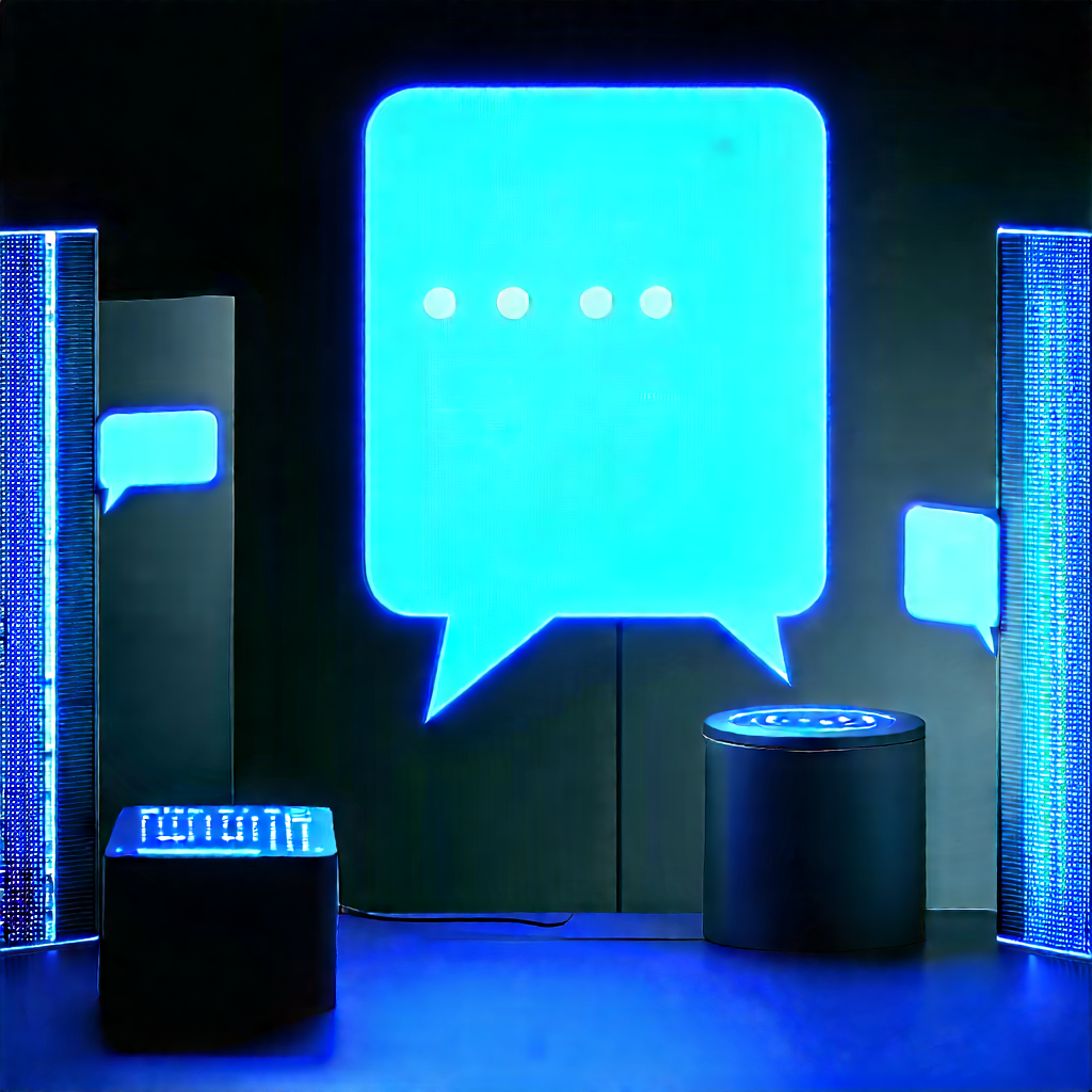 Innovative Communication Tool Design With Blue Light