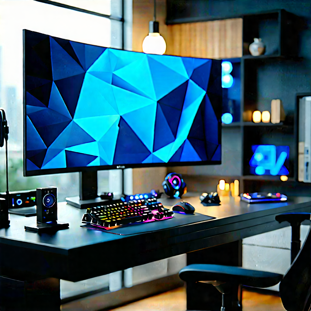 Entertainment technology in tech office
