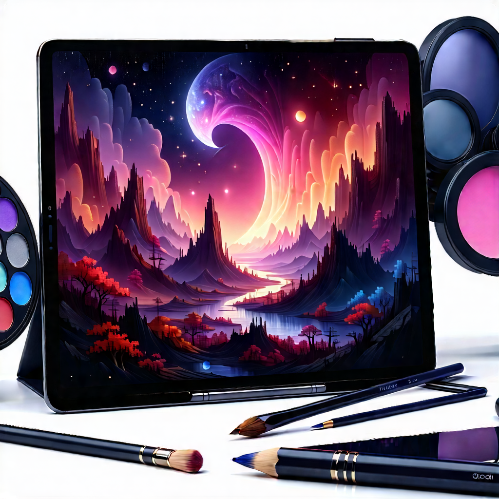 Tablet With Streaming Content With Laptop Computer