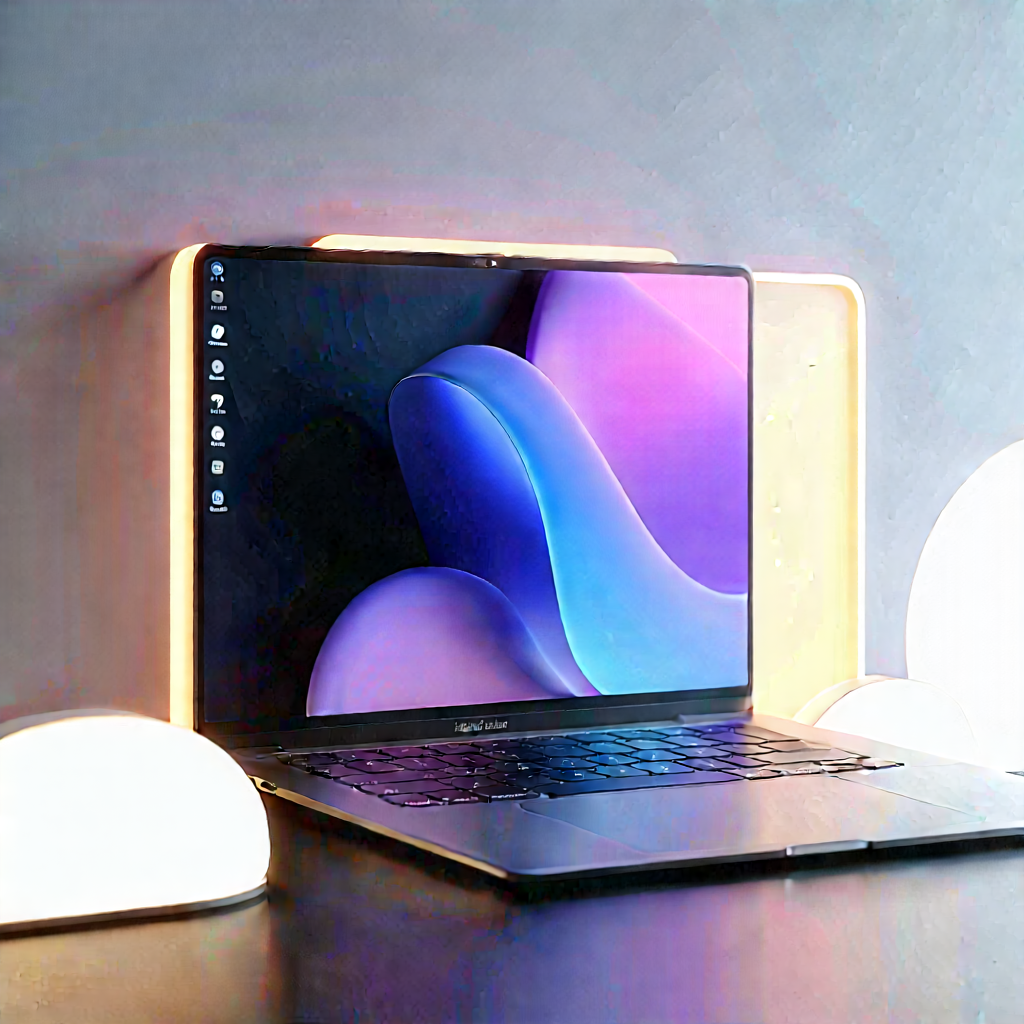 Laptop With Streaming Content With Laptop Computer