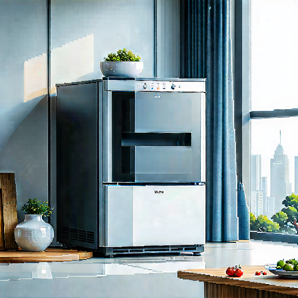 Innovative Smart Appliance (design:1.14) With Large, Modern