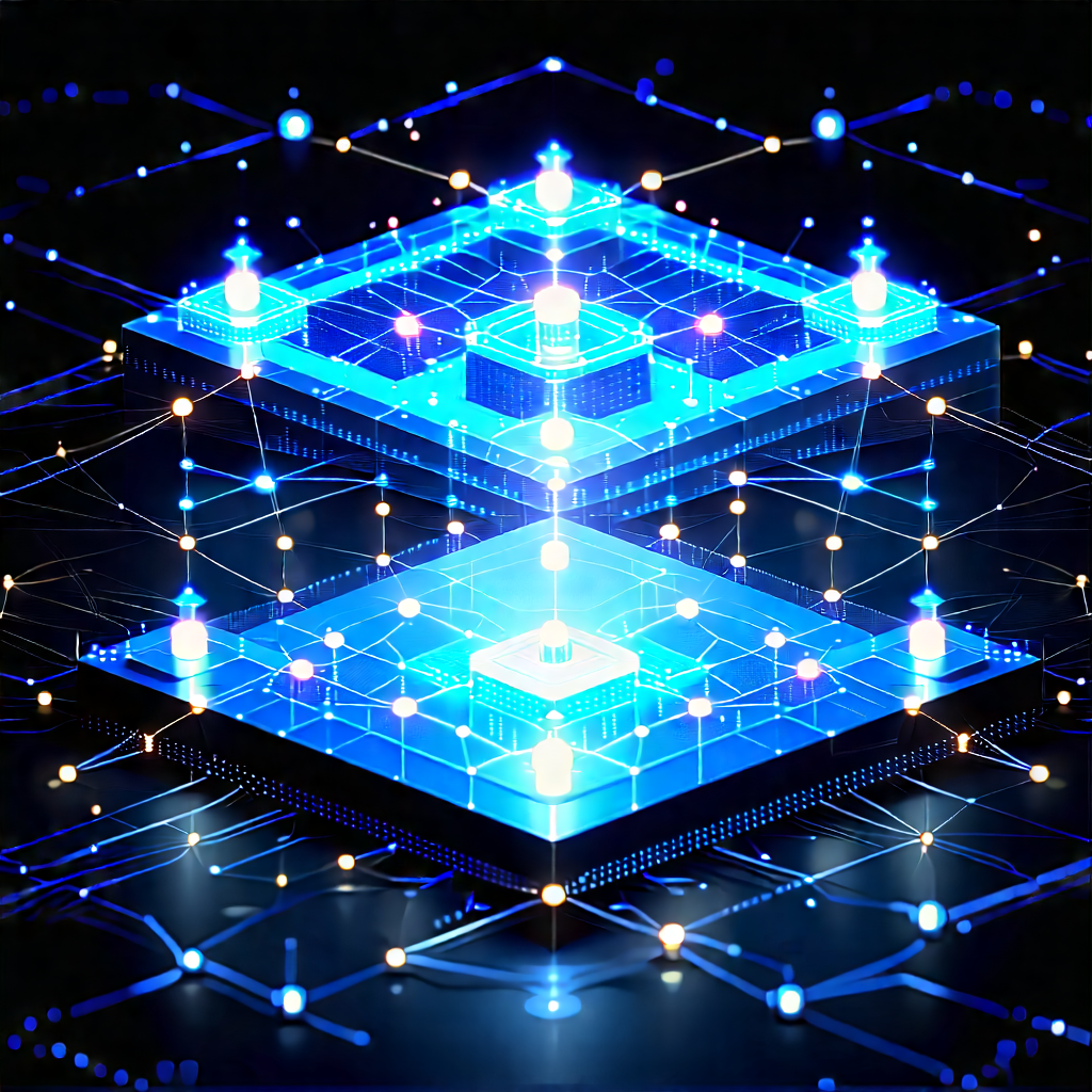 Blockchain network visualization
