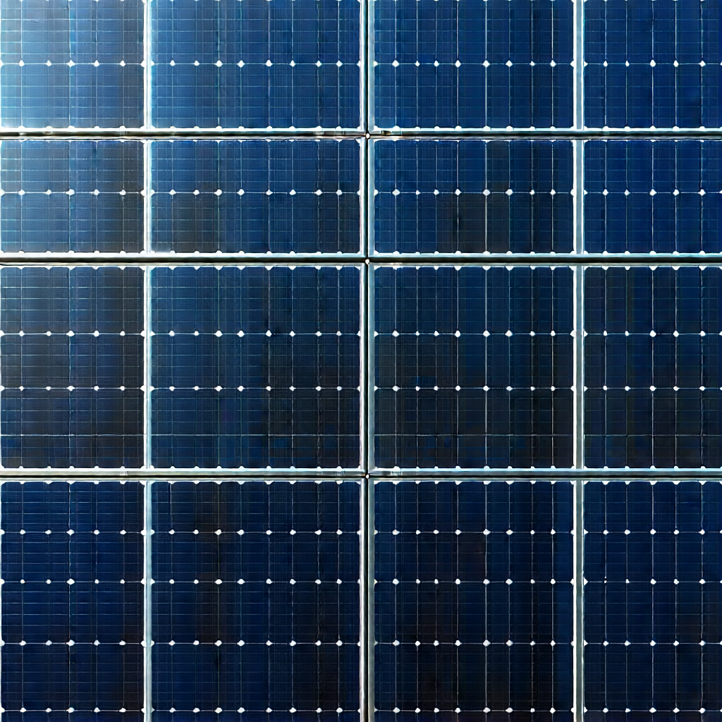 Solar panel with laser scanning