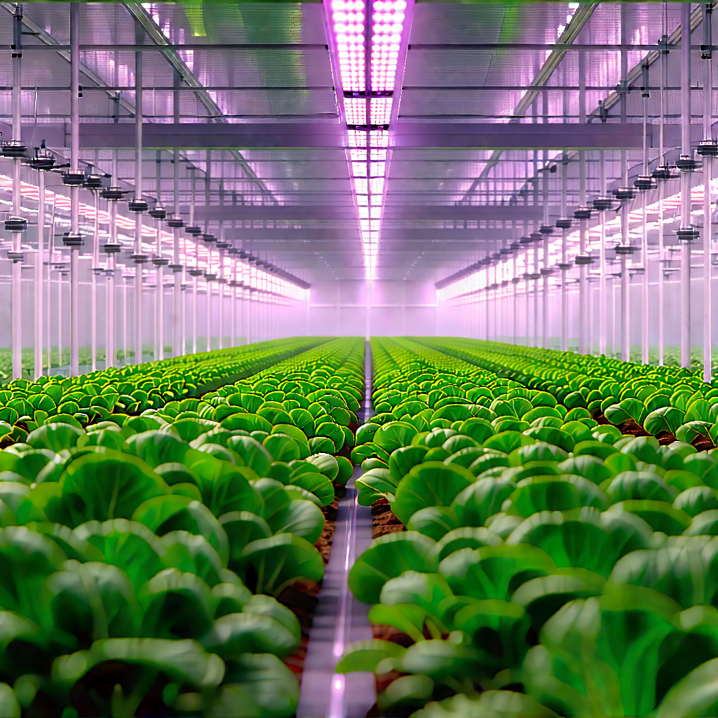 Agricultural Technology In Research Center With Image, There