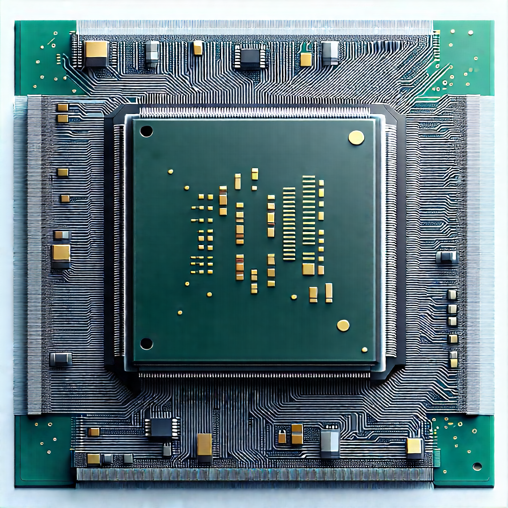 Microchip with (digital:1.41) particles