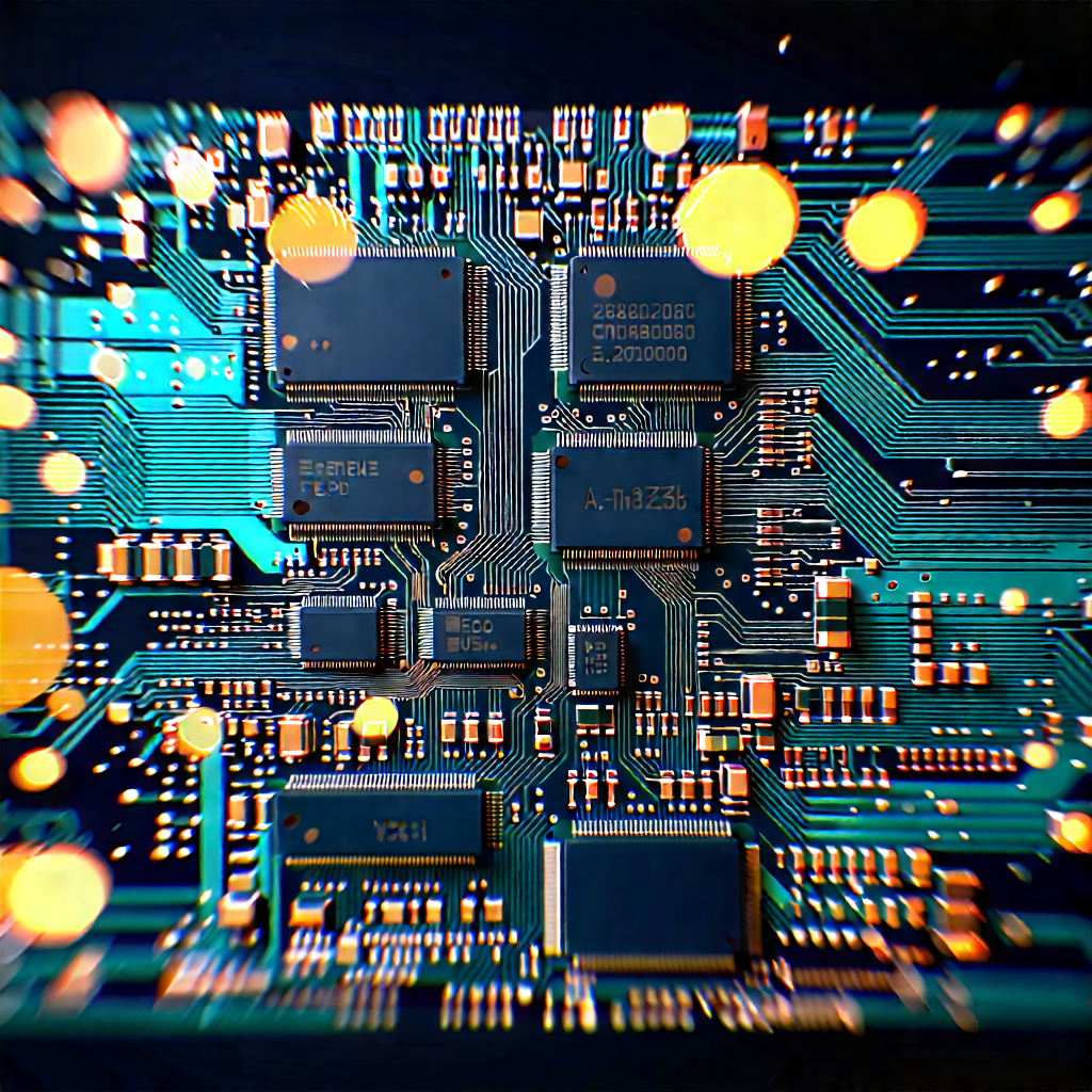 Close-up of memory module