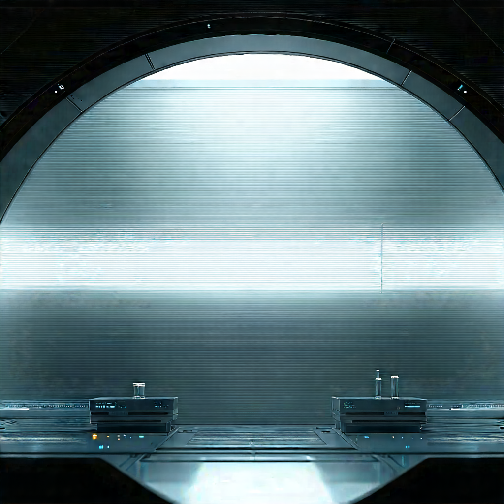 (futuristic:1.34) Research Laboratory With Large, Empty