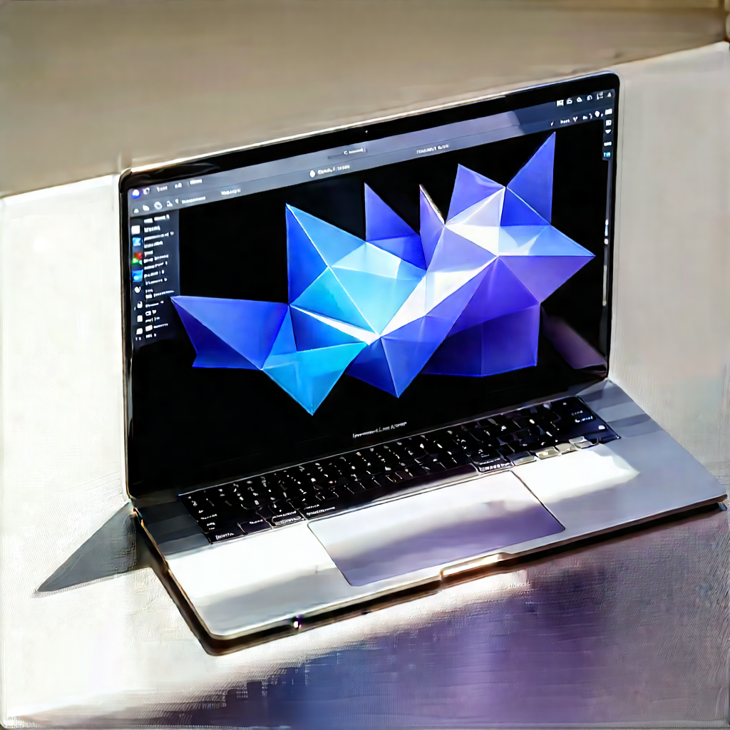 Laptop with streaming content