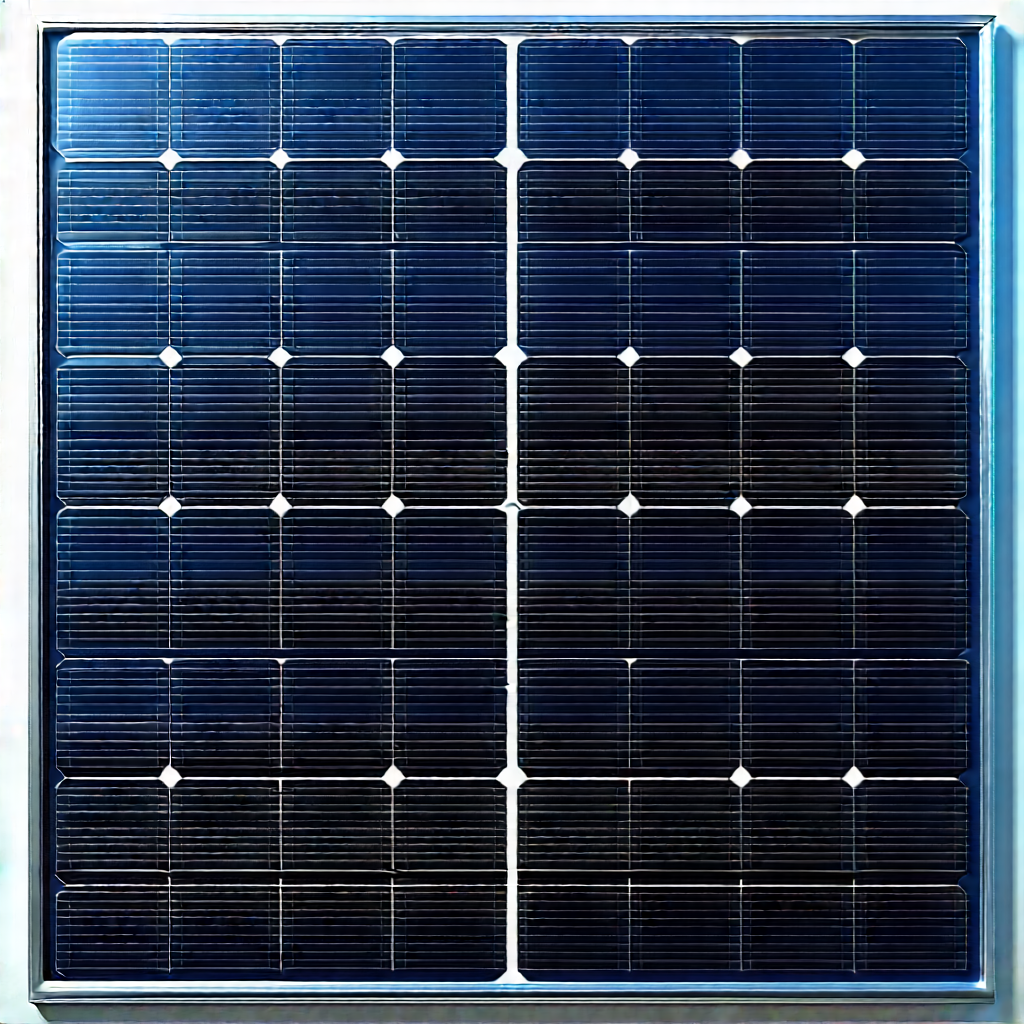 Solar panel with laser scanning