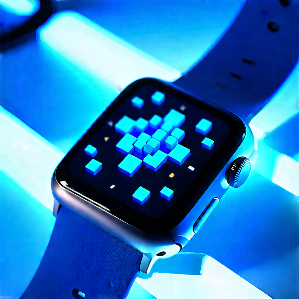 Smart watch with digital artwork