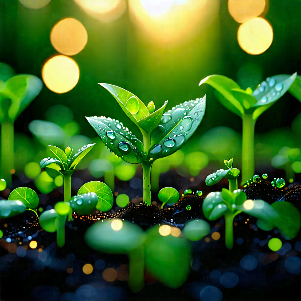 Agricultural Technology In Tech Office With Image, There