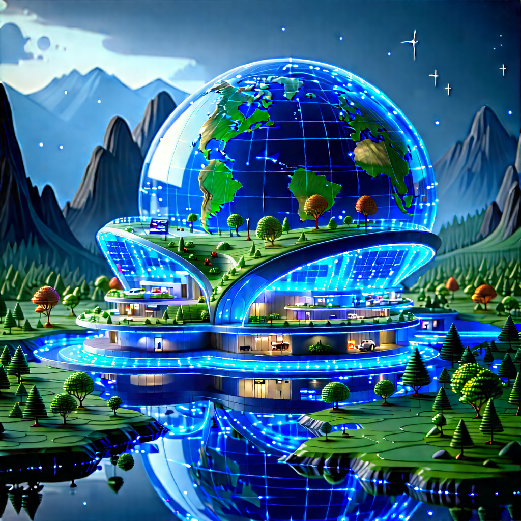 Innovative Renewable Energy Design With Futuristic Building