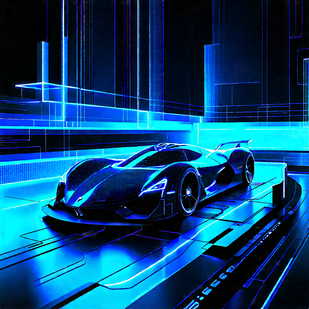 Automotive technology in tech office