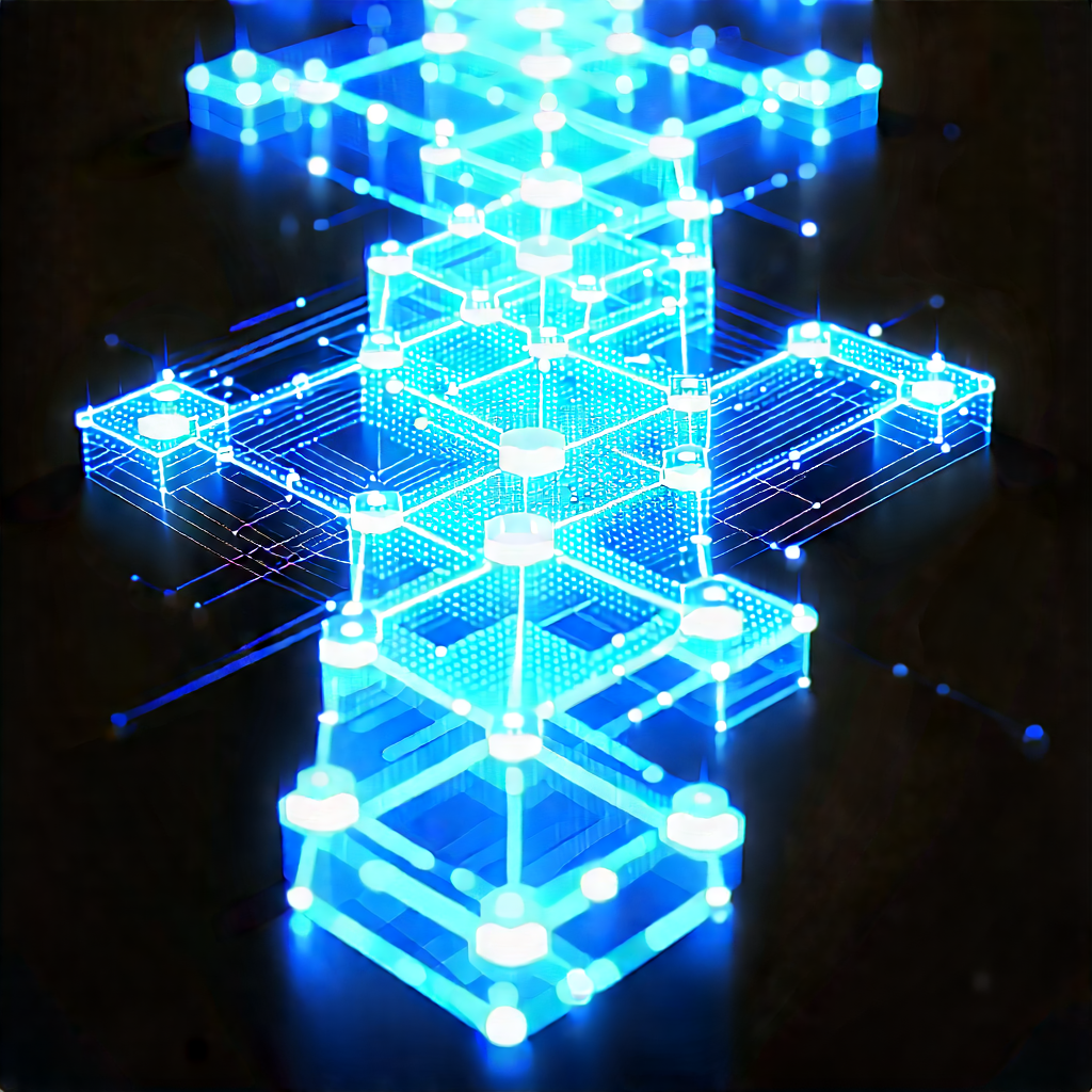 Blockchain network visualization