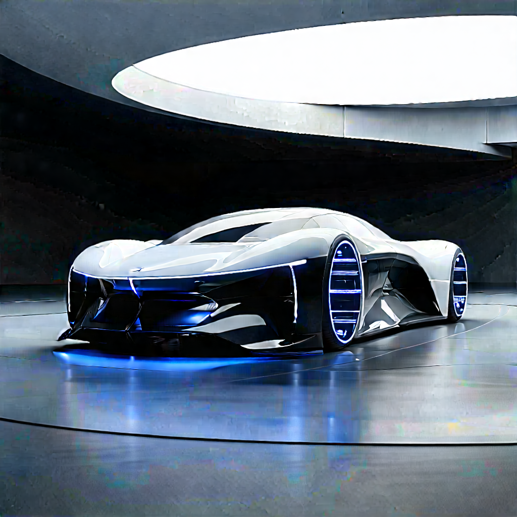 Innovative Electric Vehicle Design With Futuristic Sleek