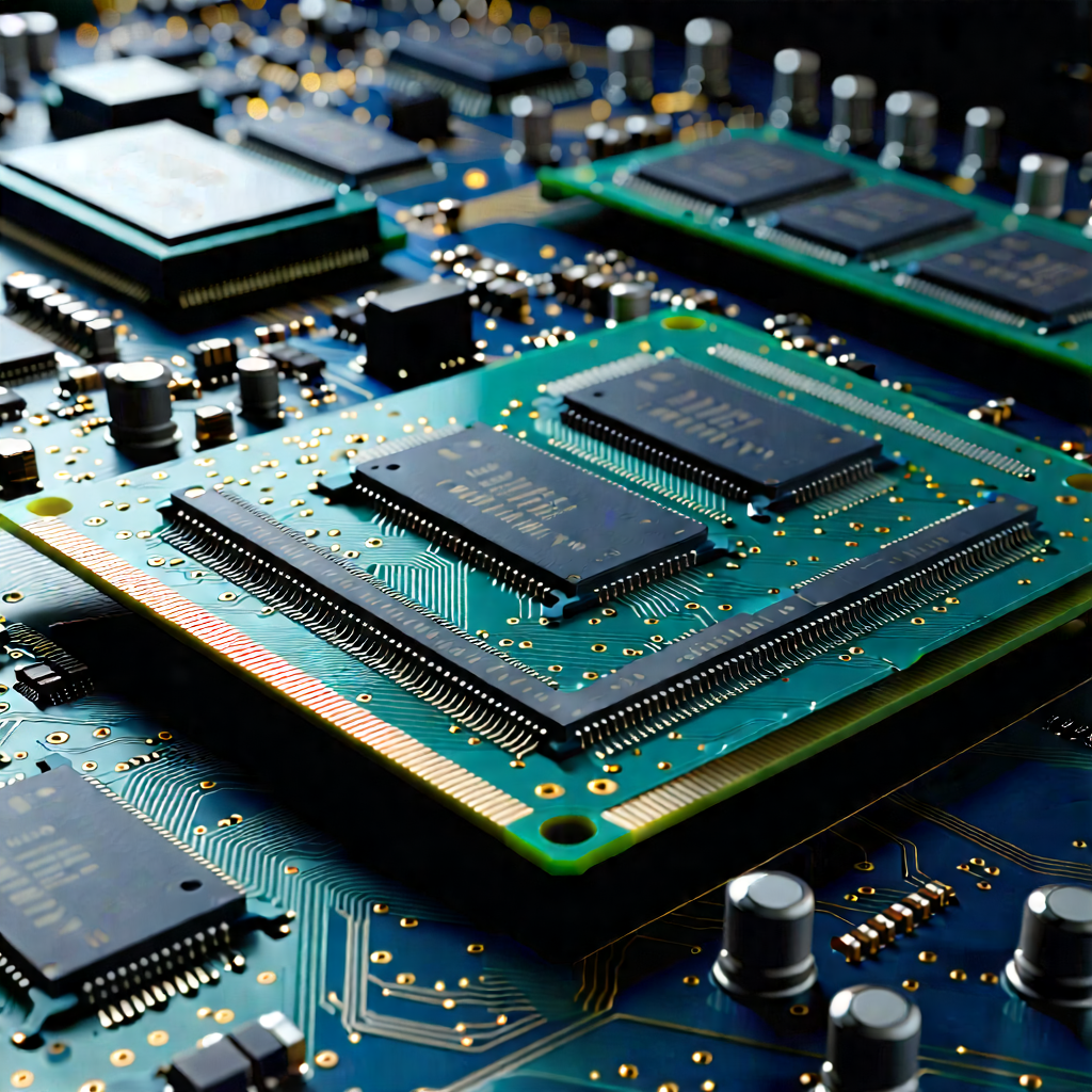 Close-up of memory module