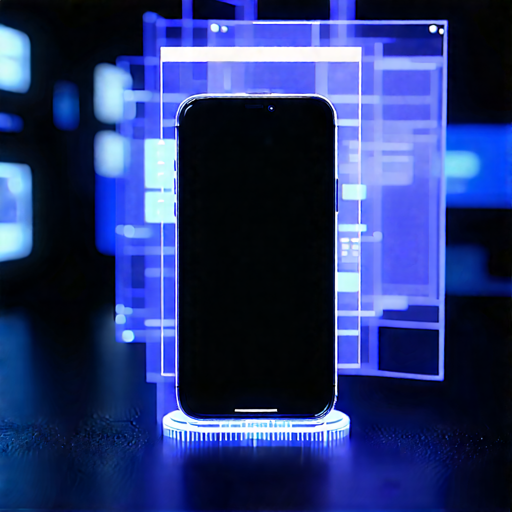 Smartphone With Streaming Content With Cell Phone
