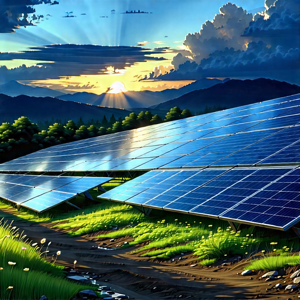 Innovative Renewable Energy Design With Large Solar