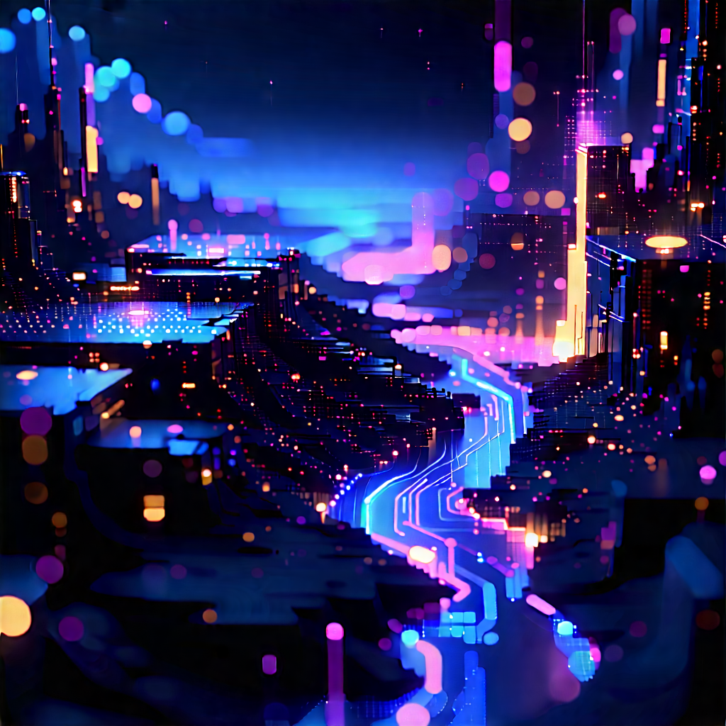 Artificial Intelligence Visualization With Image, There