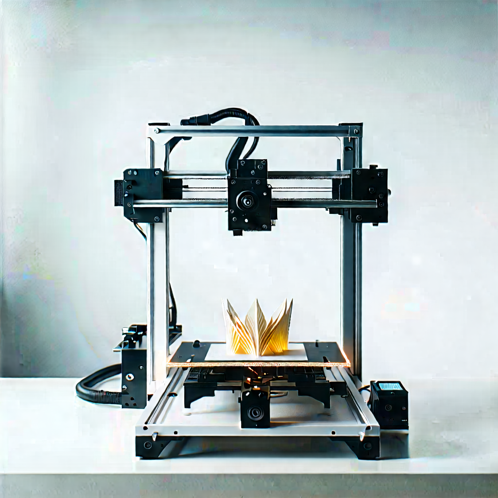 3d Printer With Laser Scanning With Printer Process