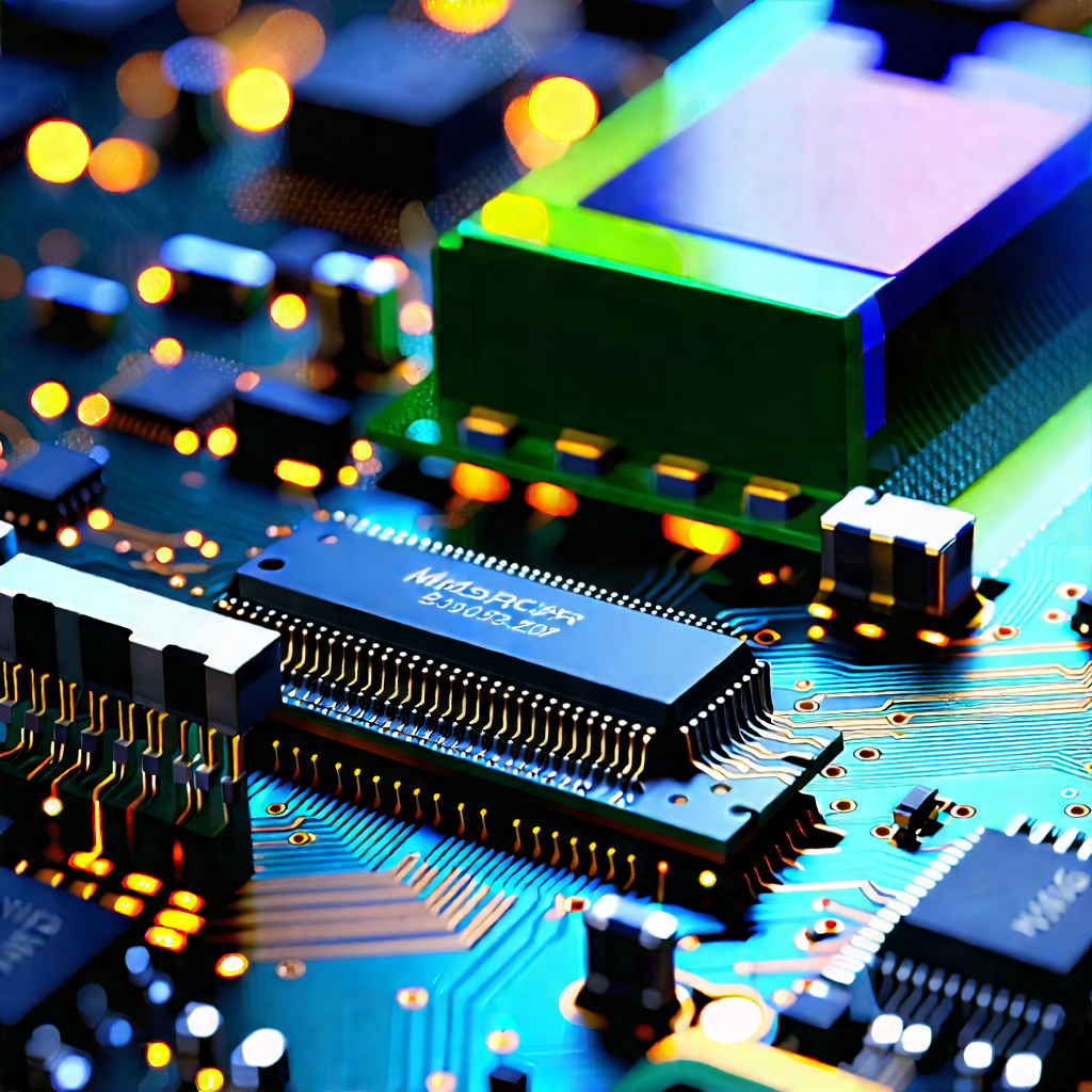 Close-up of memory module