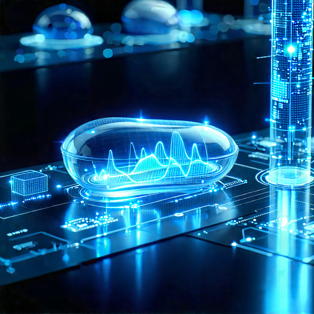 Innovative Medical Technology Design With Futuristic Display
