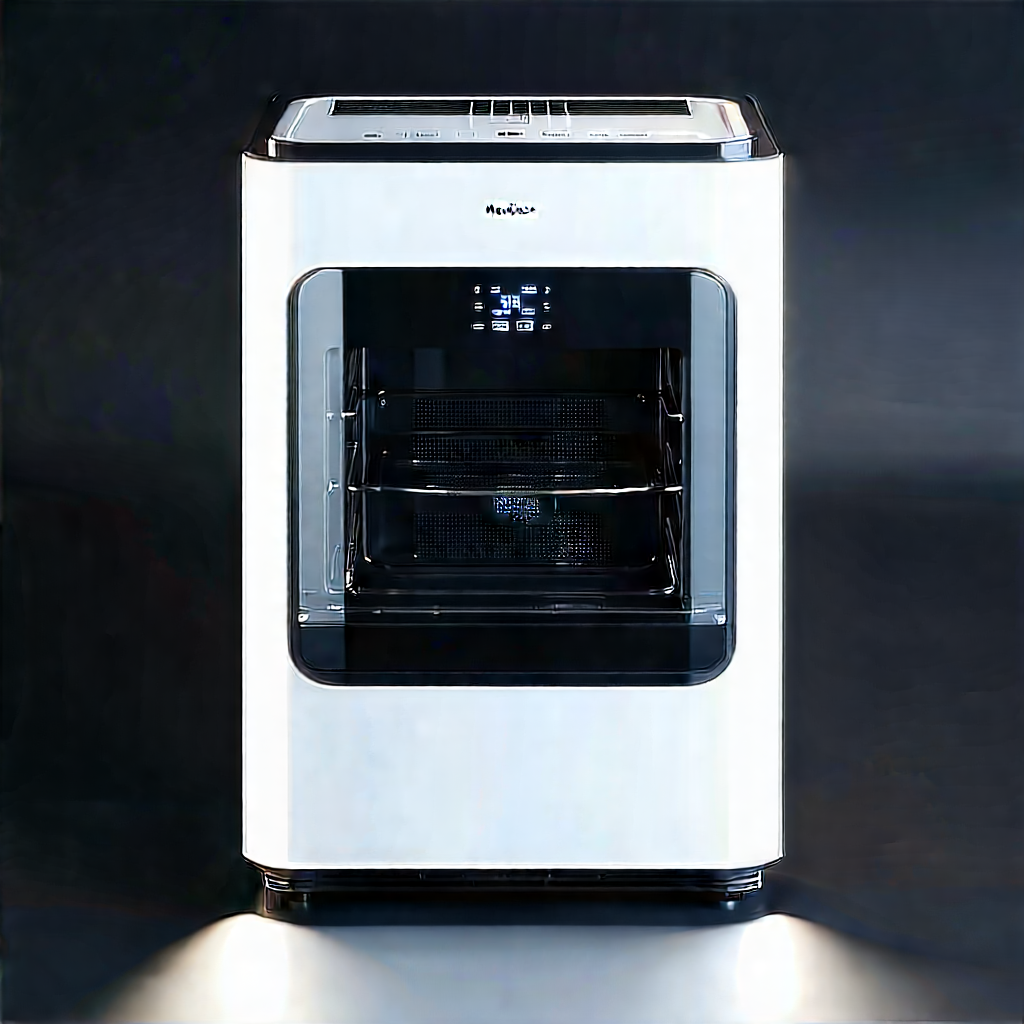 Innovative Smart Appliance Design With White Black