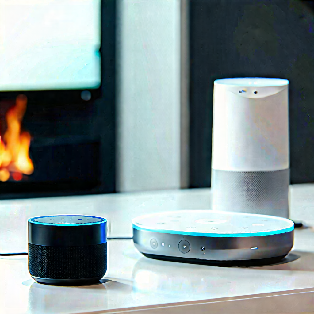 Smart home device with user interface