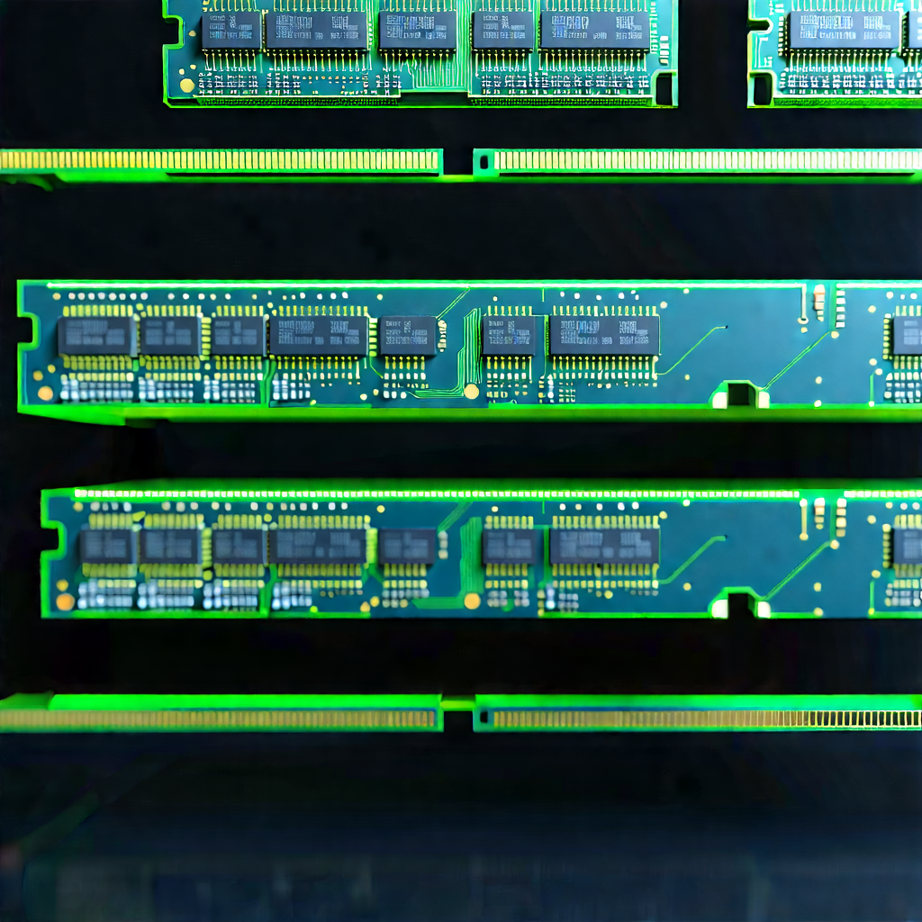 Close-up of memory module