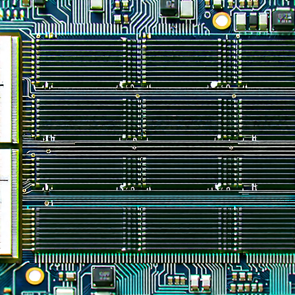 Close-up of memory module