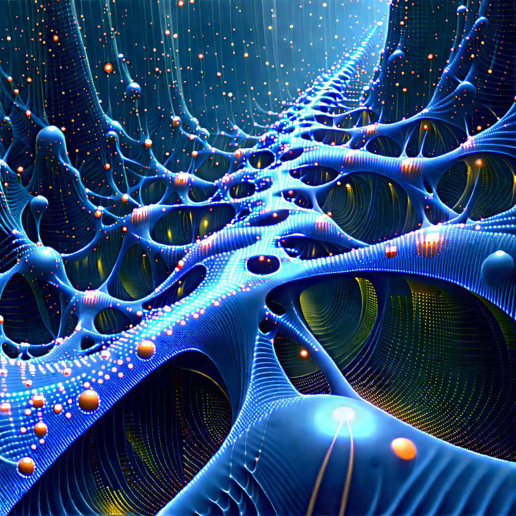 Healthcare Technology In Field Deployment With Computer-generated Blue,