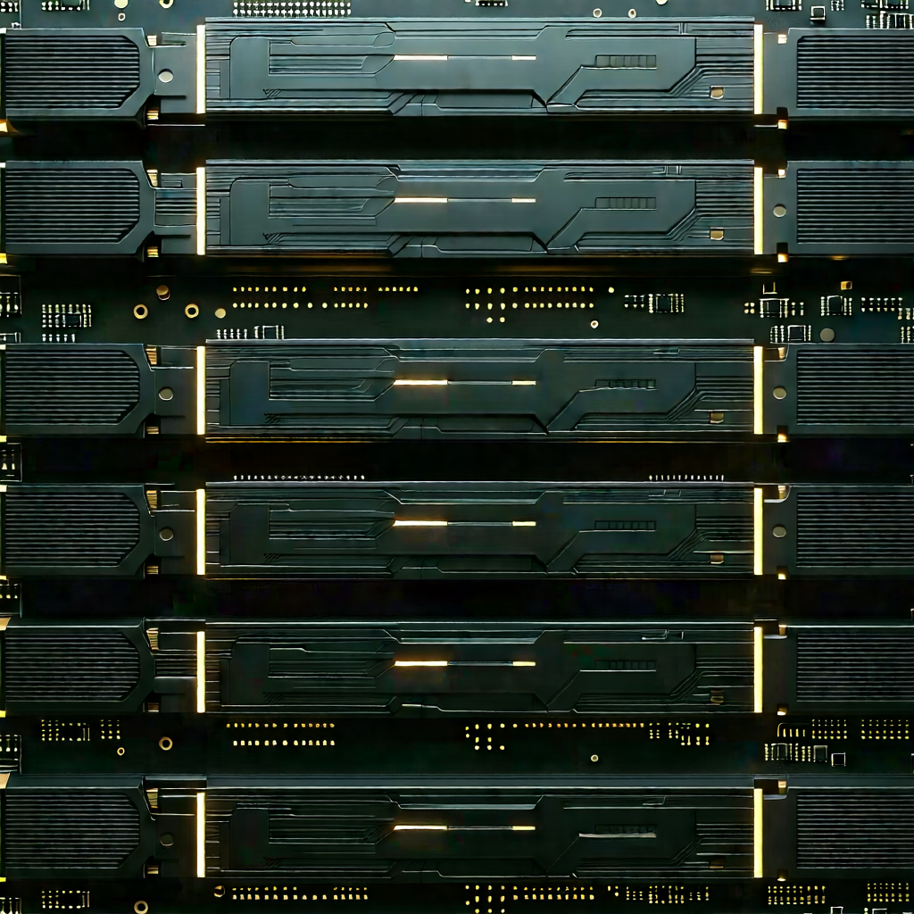 Close-up of memory module