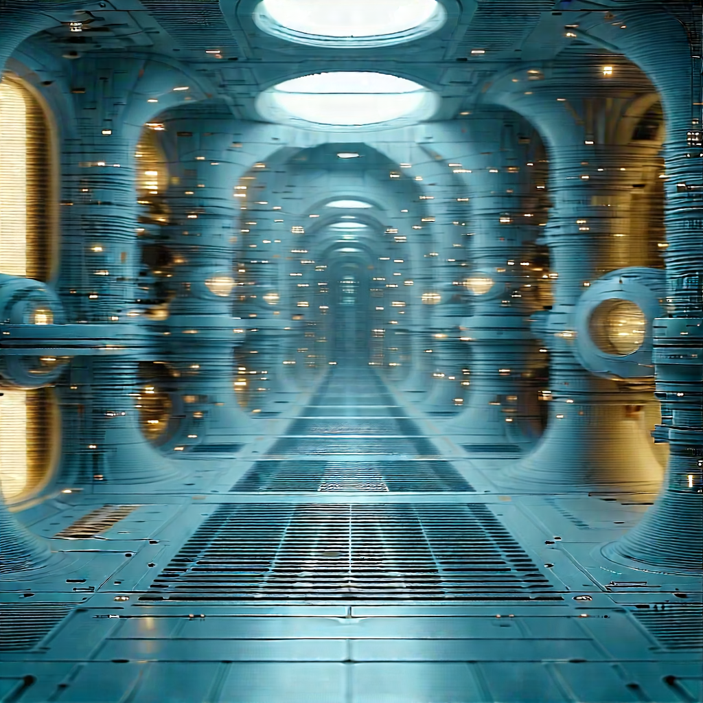 (futuristic:1.49) research laboratory