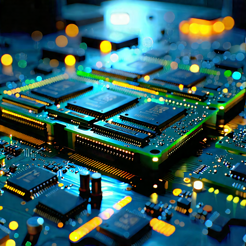 Close-up of memory module