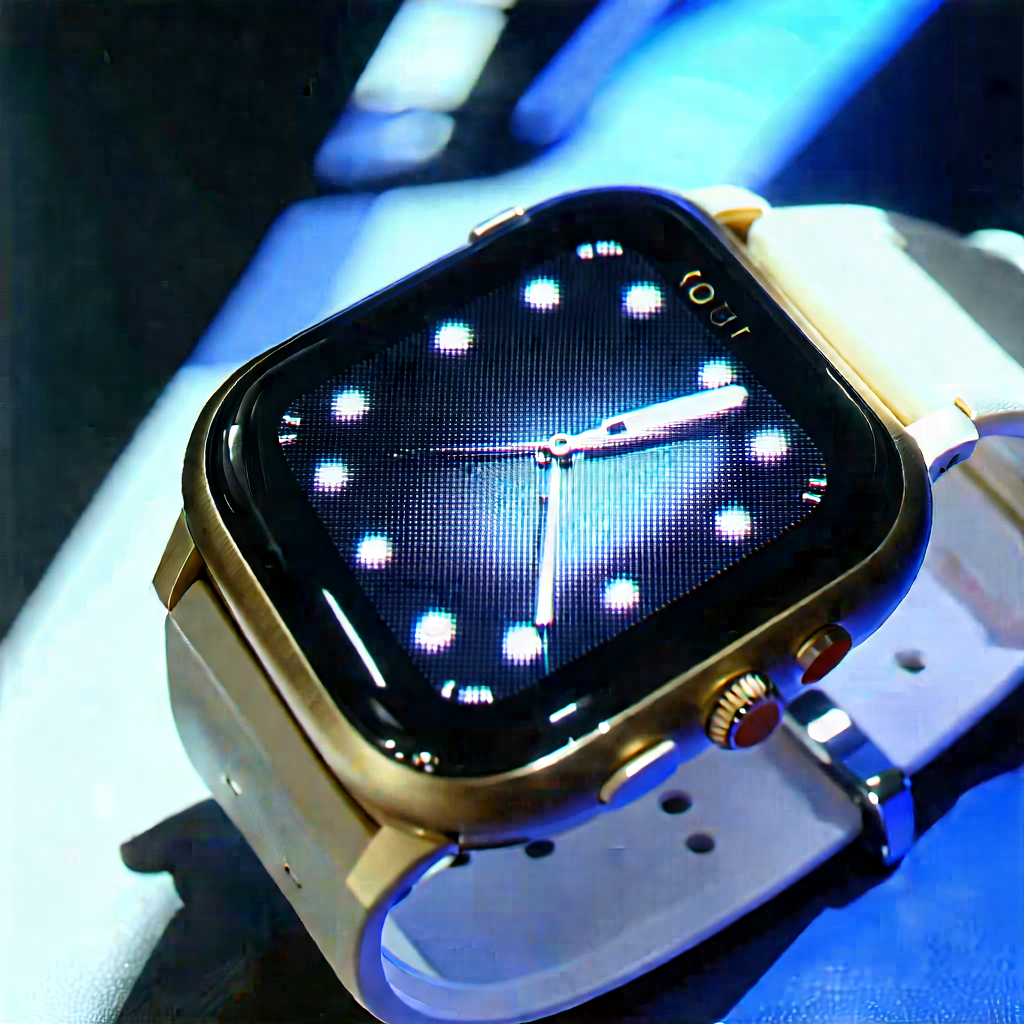 Smart watch with holographic display