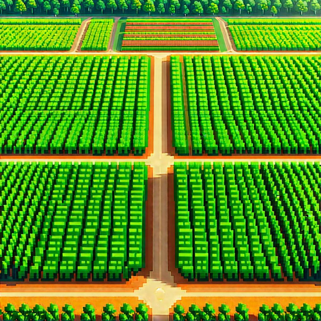Agricultural Technology In Manufacturing Facility With Computer-generated (cgi)