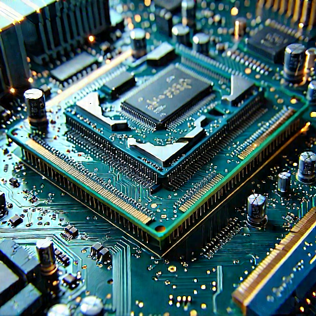 Close-up of memory module
