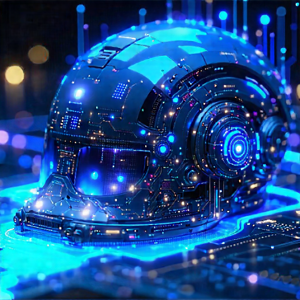 Artificial Intelligence Visualization With Image, There